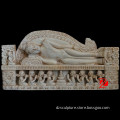 marble reclining buddha stone sculpture